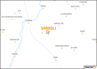 map of Shawoli