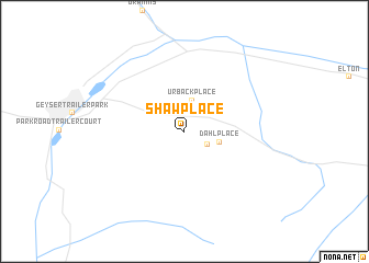 map of Shaw Place