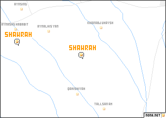 map of Shawrah