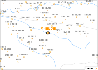 map of Shawrik