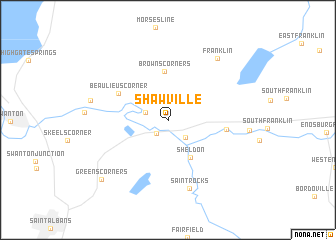 map of Shawville