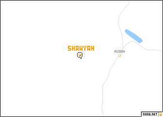 map of Shawyah