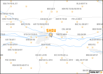 map of Shaw