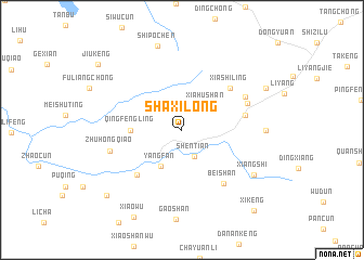 map of Shaxilong
