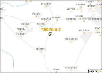 map of Shaydula