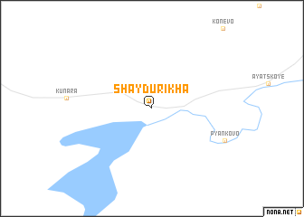 map of Shaydurikha