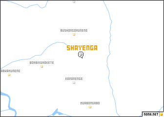 map of Shayenga