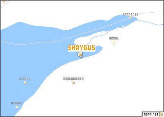 map of Shaygus
