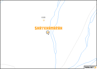 map of Shaykh ‘Amārah