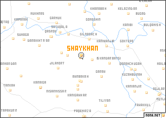 map of Shaykhān