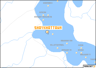 map of Shaykh at Tawm