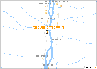 map of Shaykh aţ Ţayyib