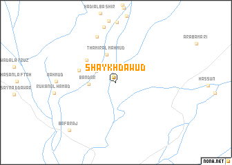 map of Shaykh Dāwūd