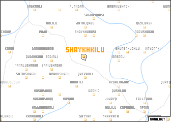 map of Shaykh Kīlū