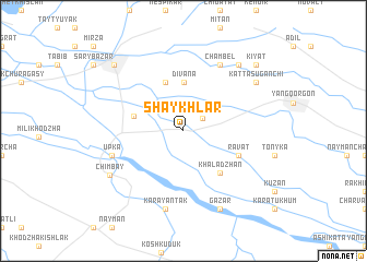 map of Shaykhlar