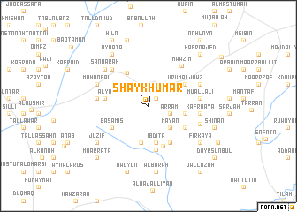 map of Shaykh ‘Umar