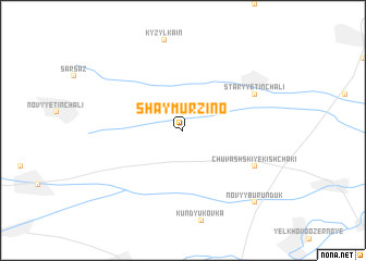 map of Shaymurzino