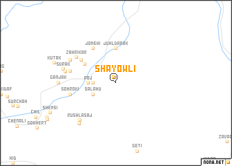 map of Shayowlī