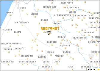 map of Shay Shat