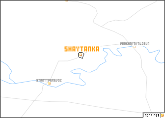 map of Shaytanka