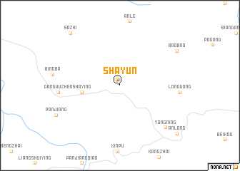 map of Shayun