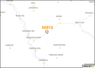 map of Shayu