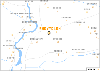 map of Shayyālah