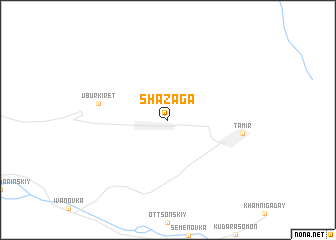 map of Shazaga