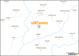 map of Shazhuang