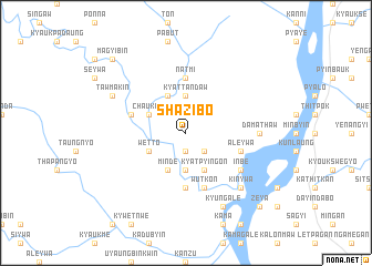 map of Shazibo