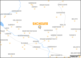 map of Shchedra