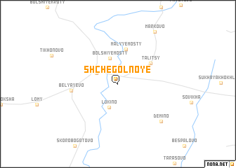 map of Shchegol\