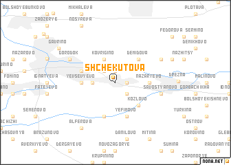 map of Shchekutova