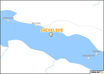 map of Shchelëvo