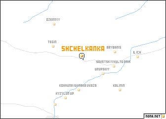 map of Shchelkanka