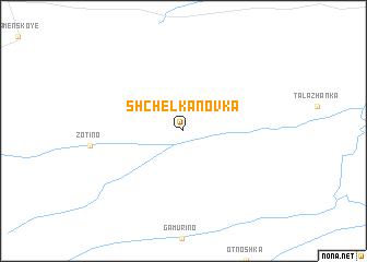 map of Shchelkanovka