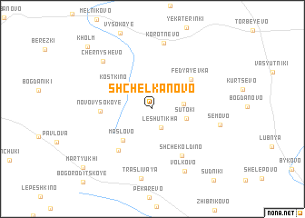 map of Shchelkanovo