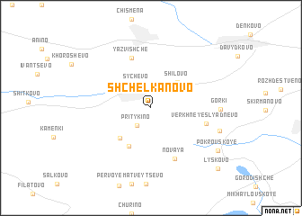 map of Shchelkanovo