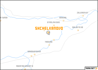 map of Shchelkanovo