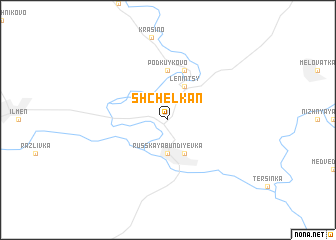 map of Shchelkan