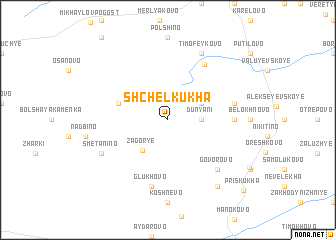 map of Shchelkukha