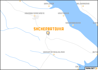 map of Shcherbatovka