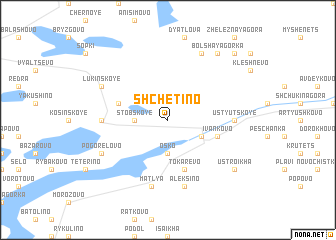 map of Shchetino