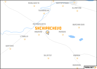 map of Shchipachevo