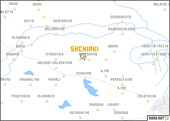 map of Shchipki