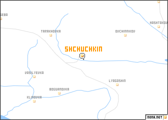 map of Shchuchkin