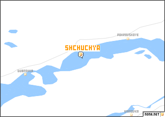 map of Shchuch\