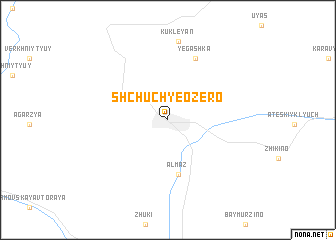map of Shchuch\