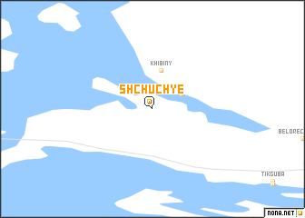 map of Shchuch\