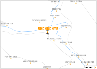 map of Shchuch\